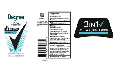 Artwork (Degree Max Protection Ocean Air Antiperspirant Deodorant   Artwork)